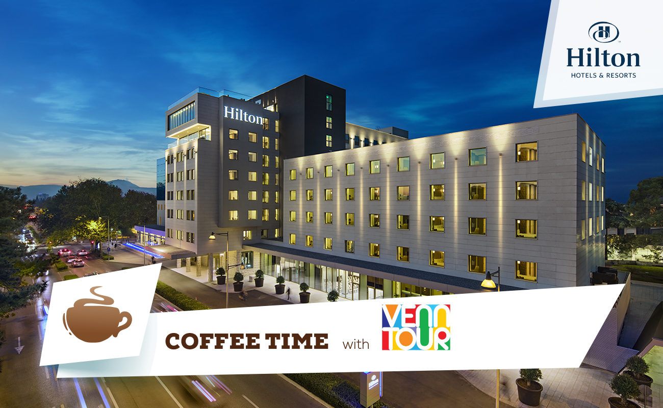 Coffee time with Venn Tour: Hotel Hilton Montenegro